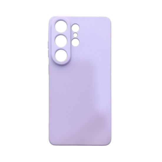 Silicone Case with Camera Shield for Samsung Galaxy S26 Ultra Purple
